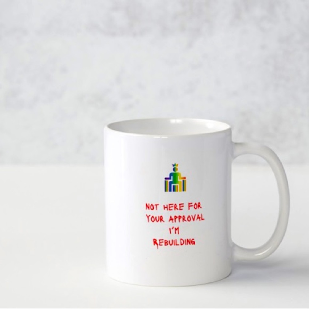 Do just sip 👑 Sip for empowerment of you with this Rebuilding coffee mug ☕️